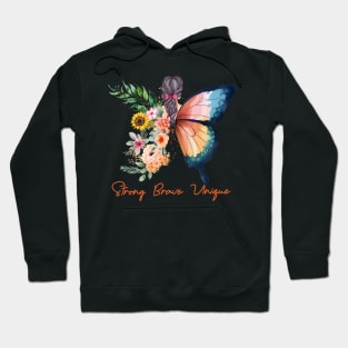 Butterfly pattern Hoodie